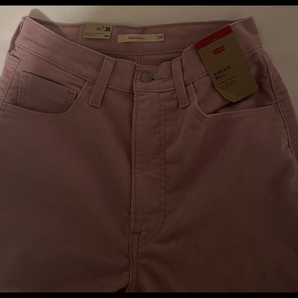 Levi Ribcage Bell Corduroy Pants - Picture 3 of 5